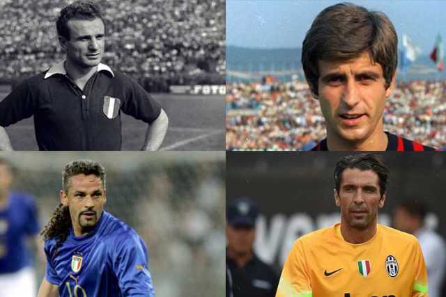 1889-1989: ecco i migliori calciatori italiani di ogni epoca per anno di nascita